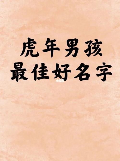 与寅搭配的男生名字