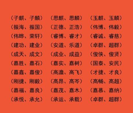 谢姓羊年男宝宝名字