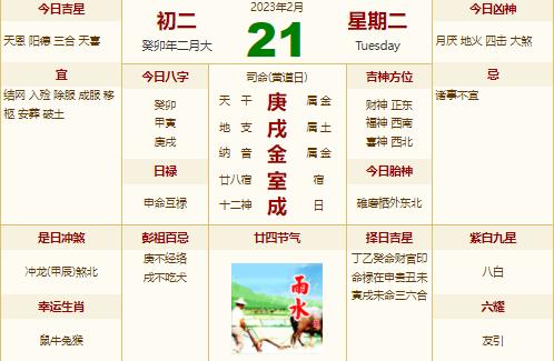 2023年农历二月二十六吉利吗