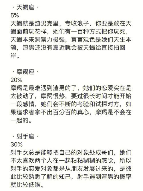 “渣男渣女”3大星座配置!他们特别享受暧昧的过程,往往失了分寸
