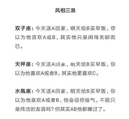 十二星座校园生活笑话