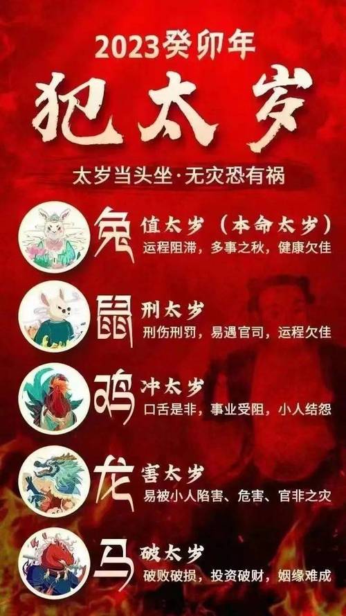 2023年属马犯太岁