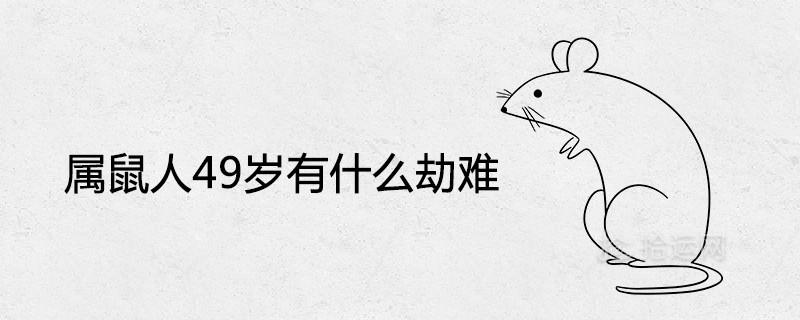 属鼠人49岁有什么劫难