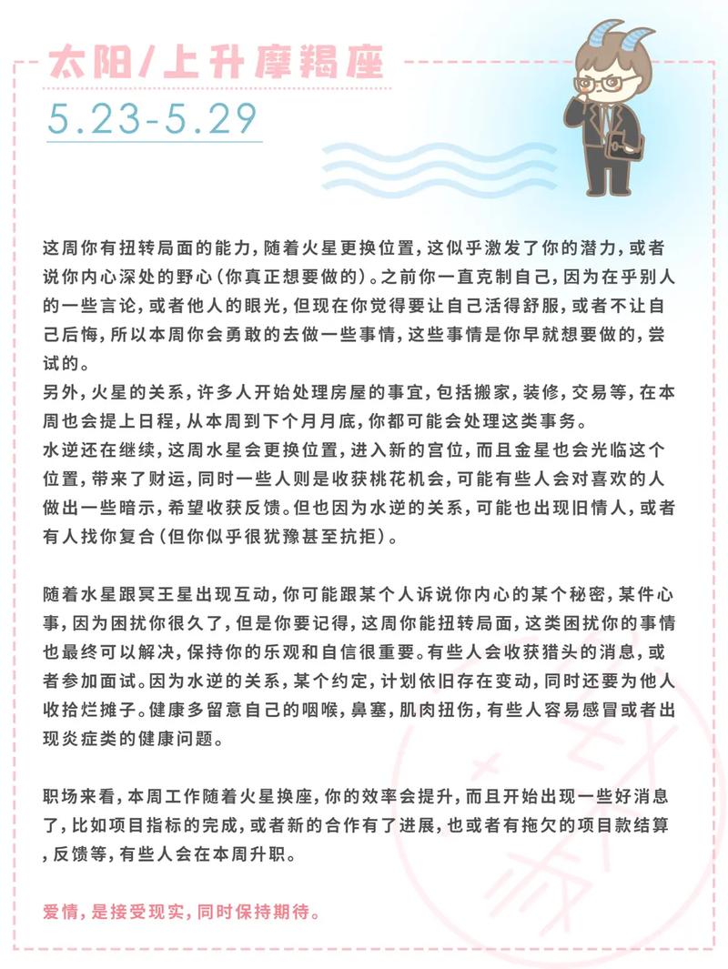 Alex 金牛座一周运势5.17-5.23