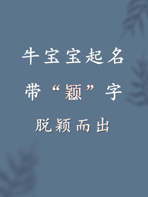 女宝宝名带颖字,颖字起名如何搭配好