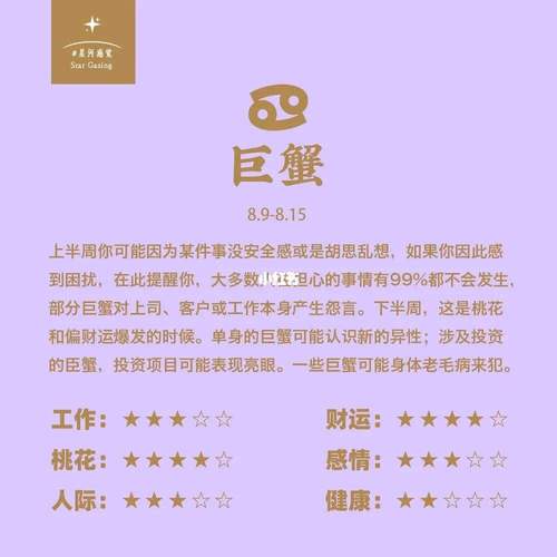 2021年巨蟹座高考运势免费占卜