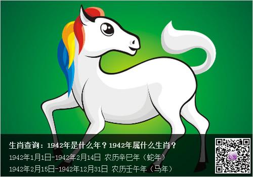 1942年属什么生肖?1942年属相