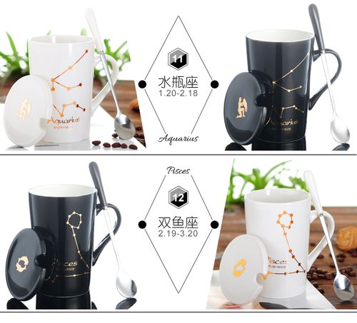 十二星座的专属水杯