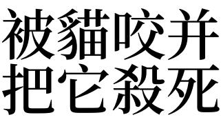 梦见被猫咬后把猫杀了