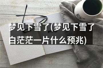 梦见下雪去厕所是什么意思