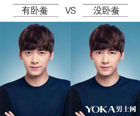 男人有卧蚕容易花心吗