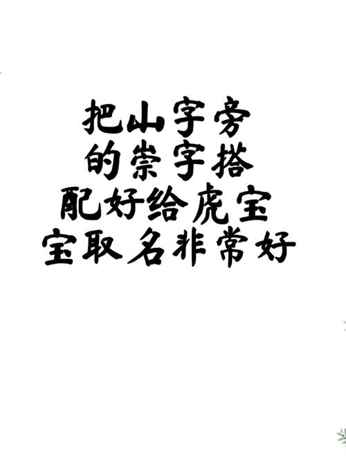 男孩取名带崇字好吗,崇字搭配什么字好听
