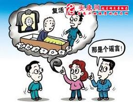 梦到活人死而复生