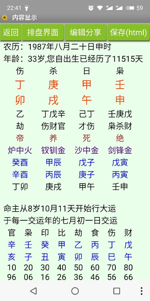 八字日柱最全口诀