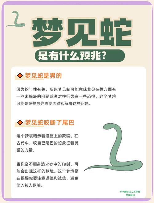 梦见一条死蛇有什么预兆