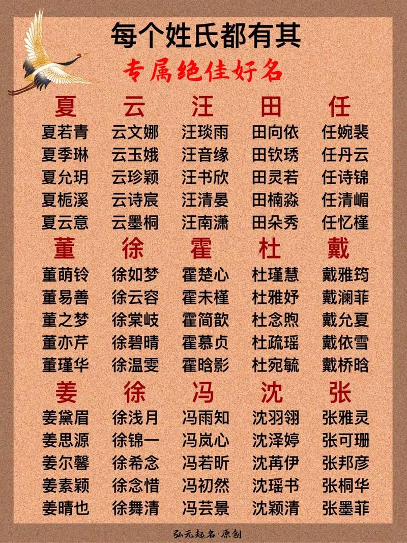 任姓双胞胎女孩起名大全