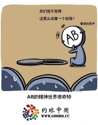 各血型独有的幽默感