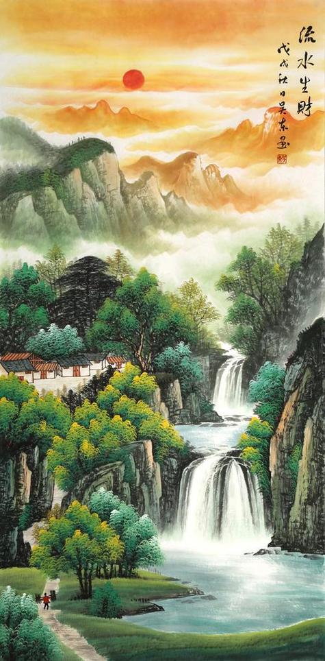 什么属相不能挂山水画