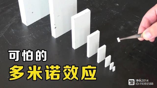 多米诺骨牌效应的启示