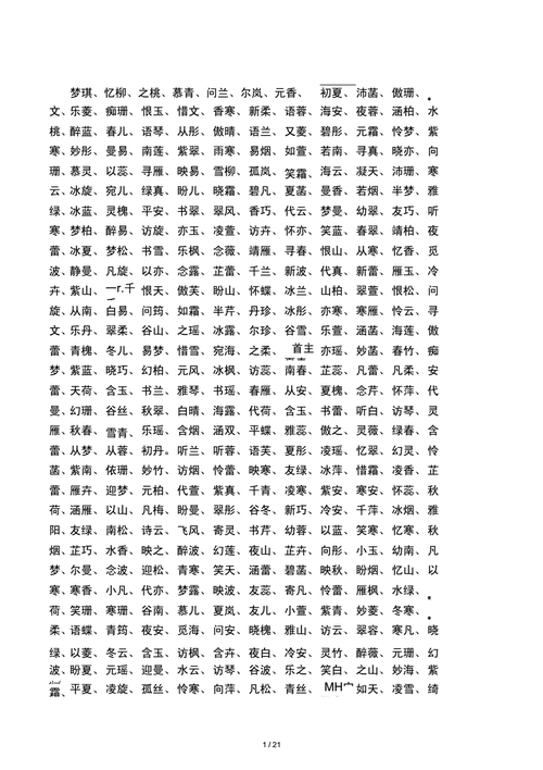 属虎女孩最吉利的名字