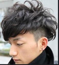 天生头发自然卷的的男人风流