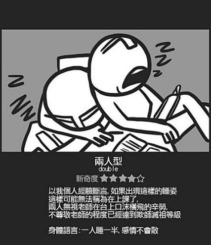 上课睡着 属鼠都是摆着什么姿势的