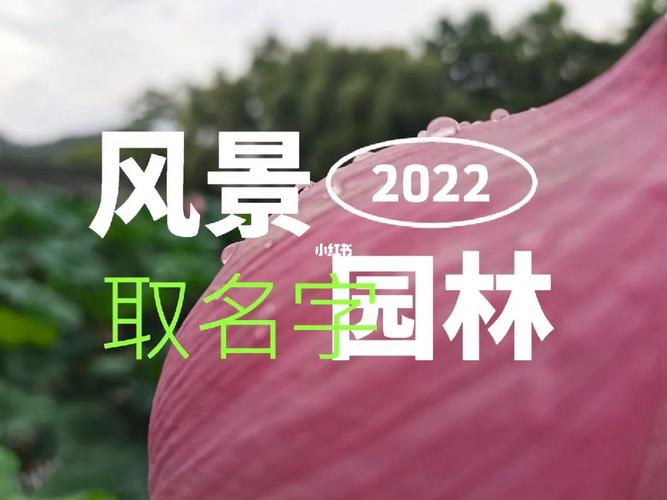 好听的园林景观名字