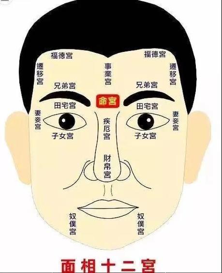 相面图 看看你是哪一种面相!八种福禄面相,八种劳碌面相