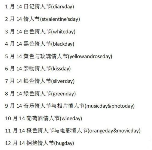 2040年情人节是几月几号
