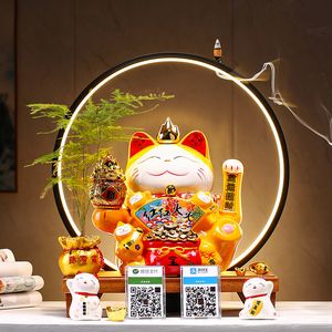 招财!收银台上可以摆招财猫吗