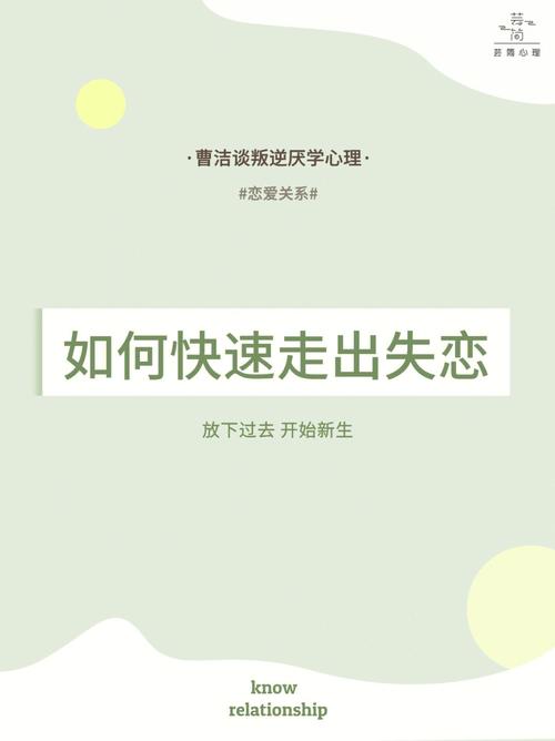 测你失恋之后应该怎么拯救自己