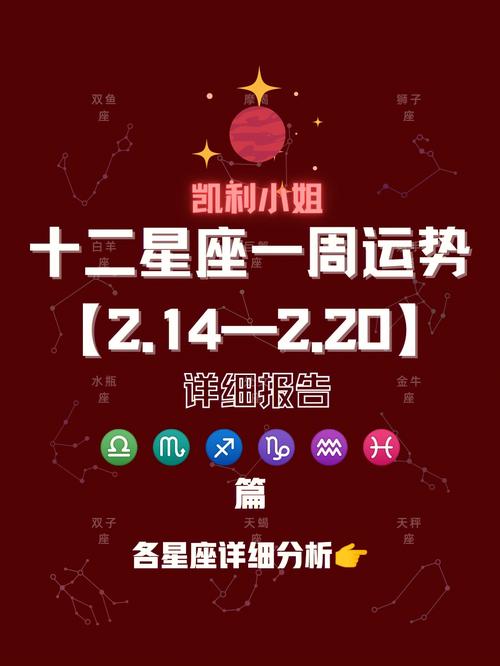 静电鱼 十二星座一周运势解析2.8-2.14