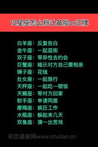 12星座如何摆脱备胎身份