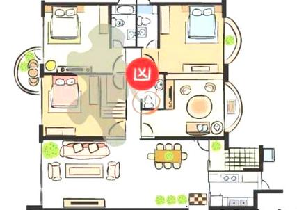 在家居风水中为什么厕所不能在房屋正中?