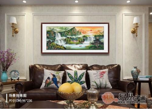 客厅财位会挂什么画最好看,财位挂什么画