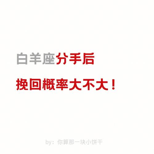 白羊座分手后主动说话怎么办