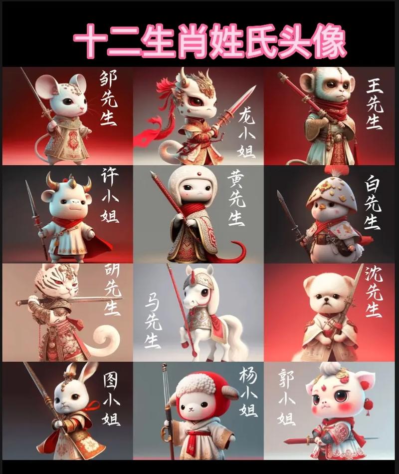 十二生肖所有代号