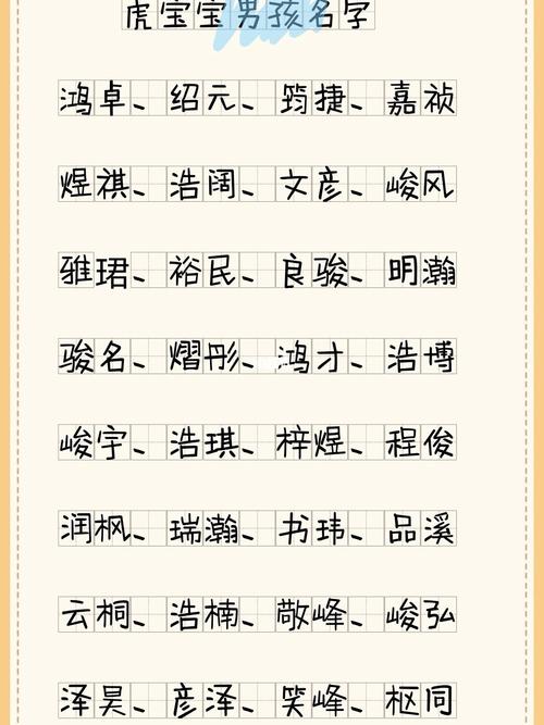 五行缺金男宝宝名字大全