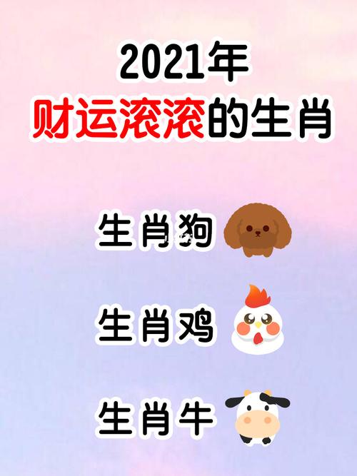 2021财运最好的五大生肖