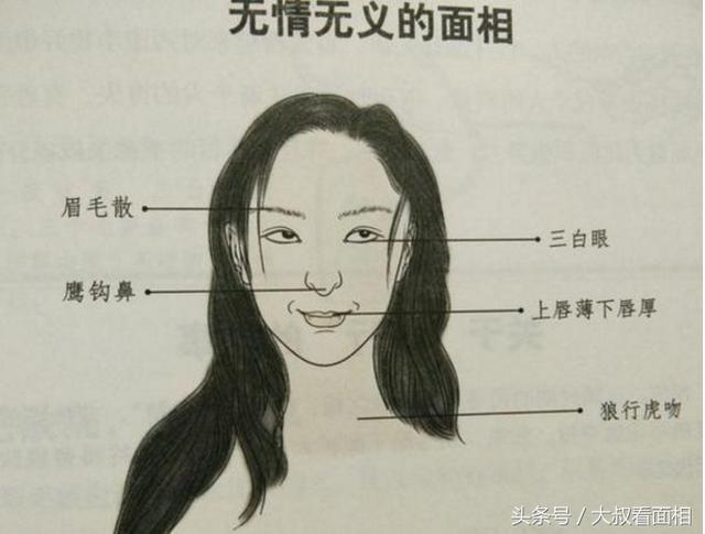 心狠手辣的恶毒小人有什么面相特征?