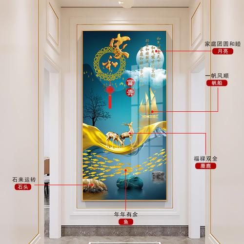 玄幻对门口放什么壁画好
