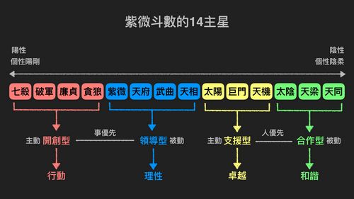 颇具代表性!紫微十四主星代表人物