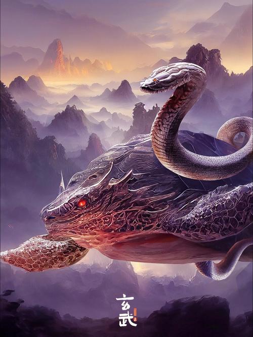 四象图是什么意思?神话四神兽的图释