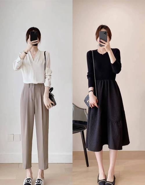 属狗女生在职场的穿衣风格