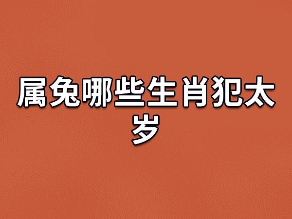 属兔2020年犯太岁