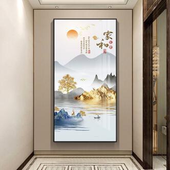 74年属虎进门玄关挂什么画
