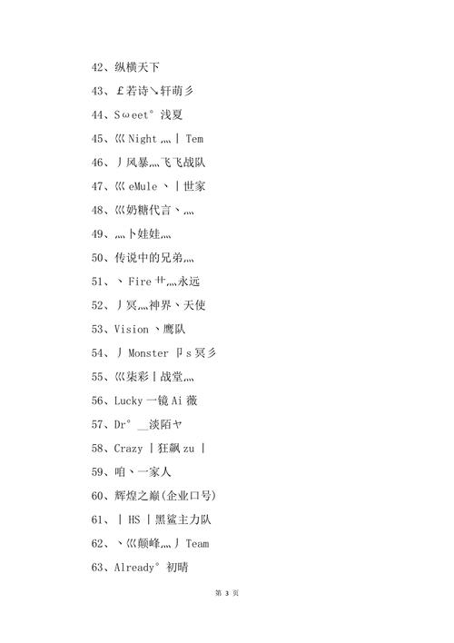 游戏家族名字统一格式,五人格式一样游戏名字