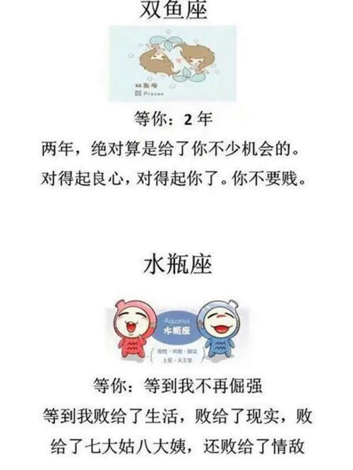 各星座等一个人时间