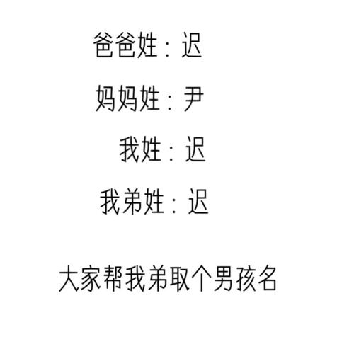 姓迟男孩子名字独特有气质的名字推荐