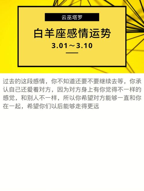 白羊座还爱着你的表现